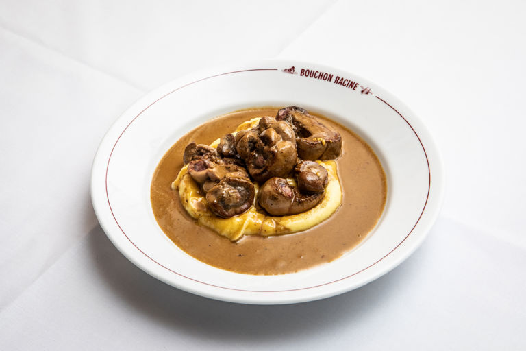 Rognon de veau sauce Madère – Veal kidney and Madeira sauce