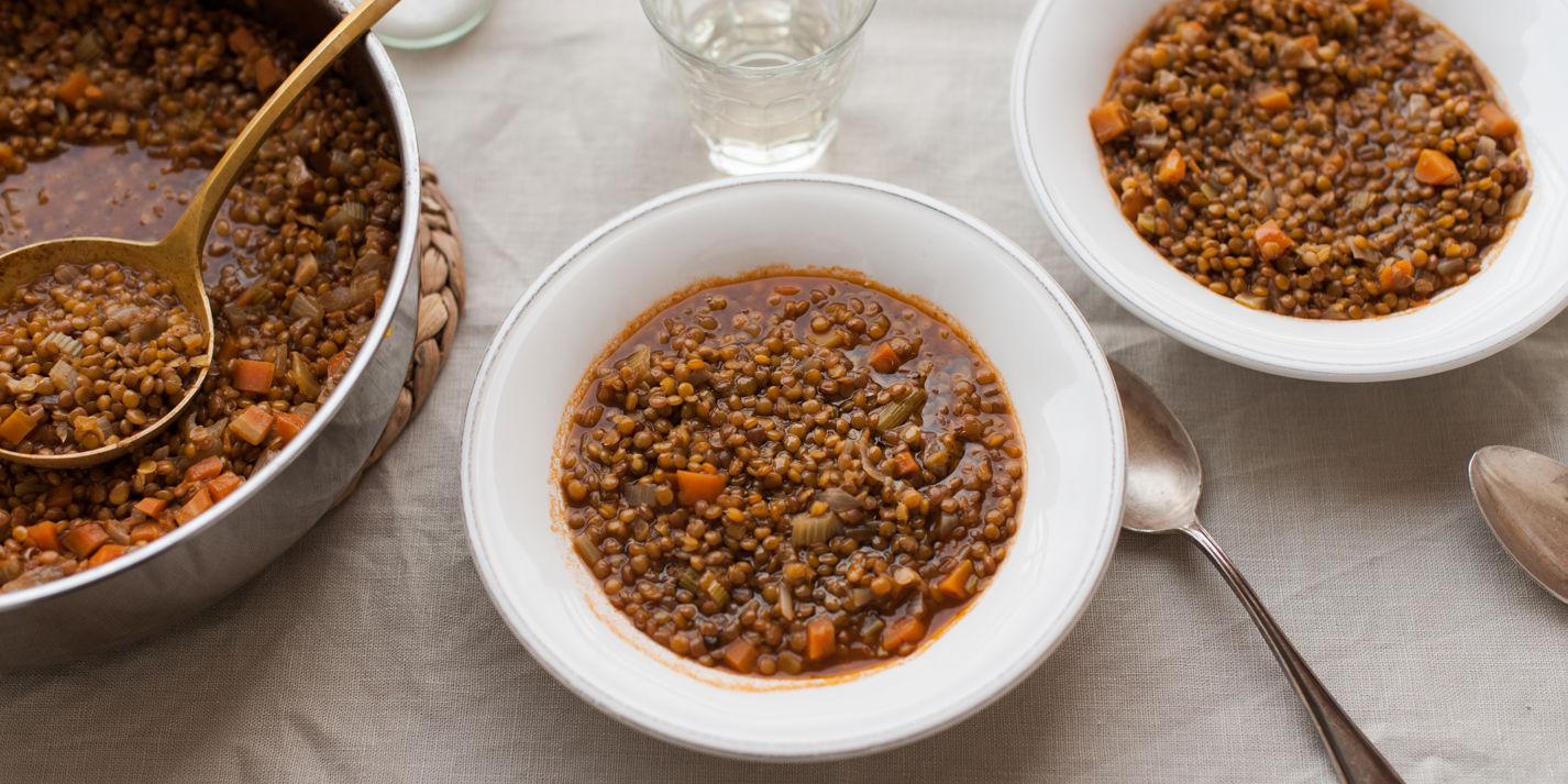 Zuppa di lenticchie di Castelluccio – Umbrian lentil soup-image