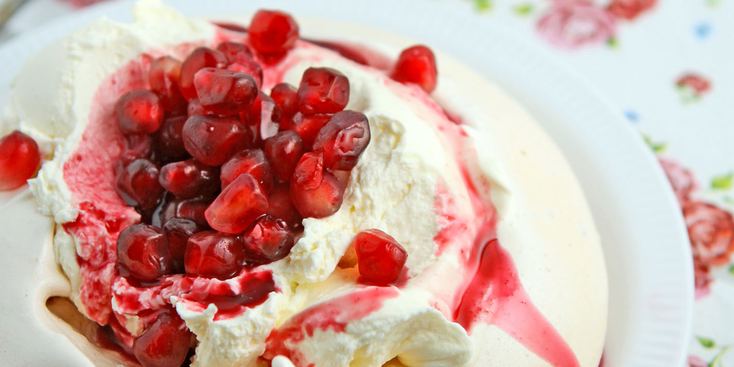 Pomegranate Pavlova Recipe - Great British Chefs