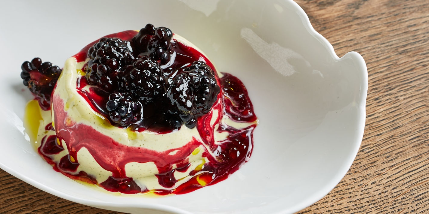 Goat's Milk and Fig Leaf Ice Cream Recipe - Great British Chefs
