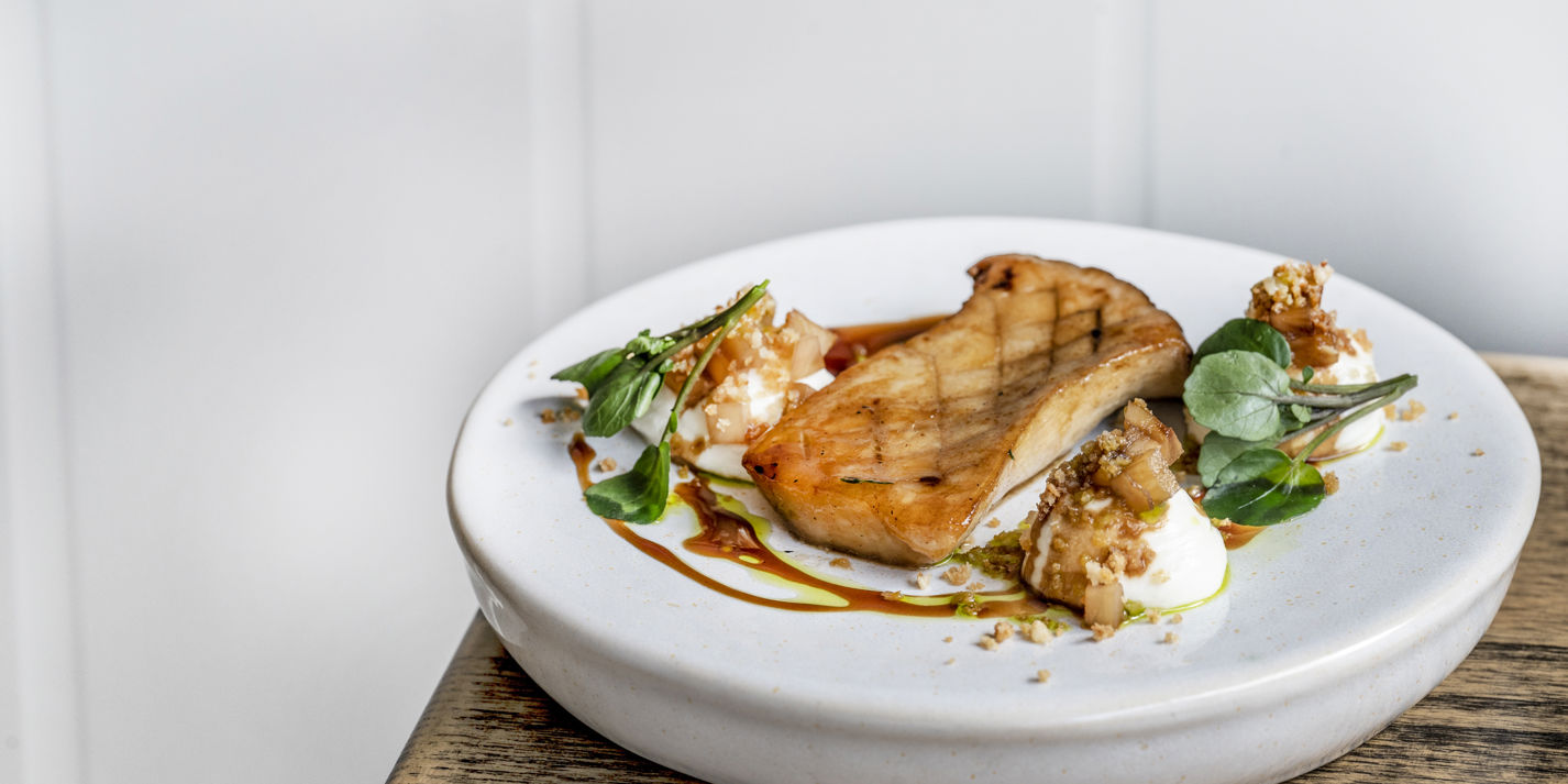 King Oyster Mushroom with Pickled Jerusalem Artichoke Recipe Great