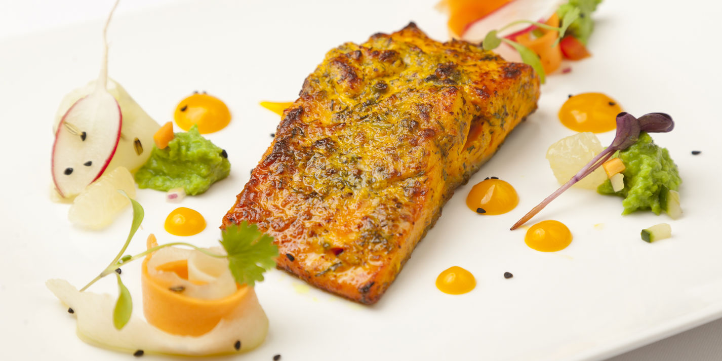 Spiced Marinated Alaska Salmon Recipe - Great British Chefs