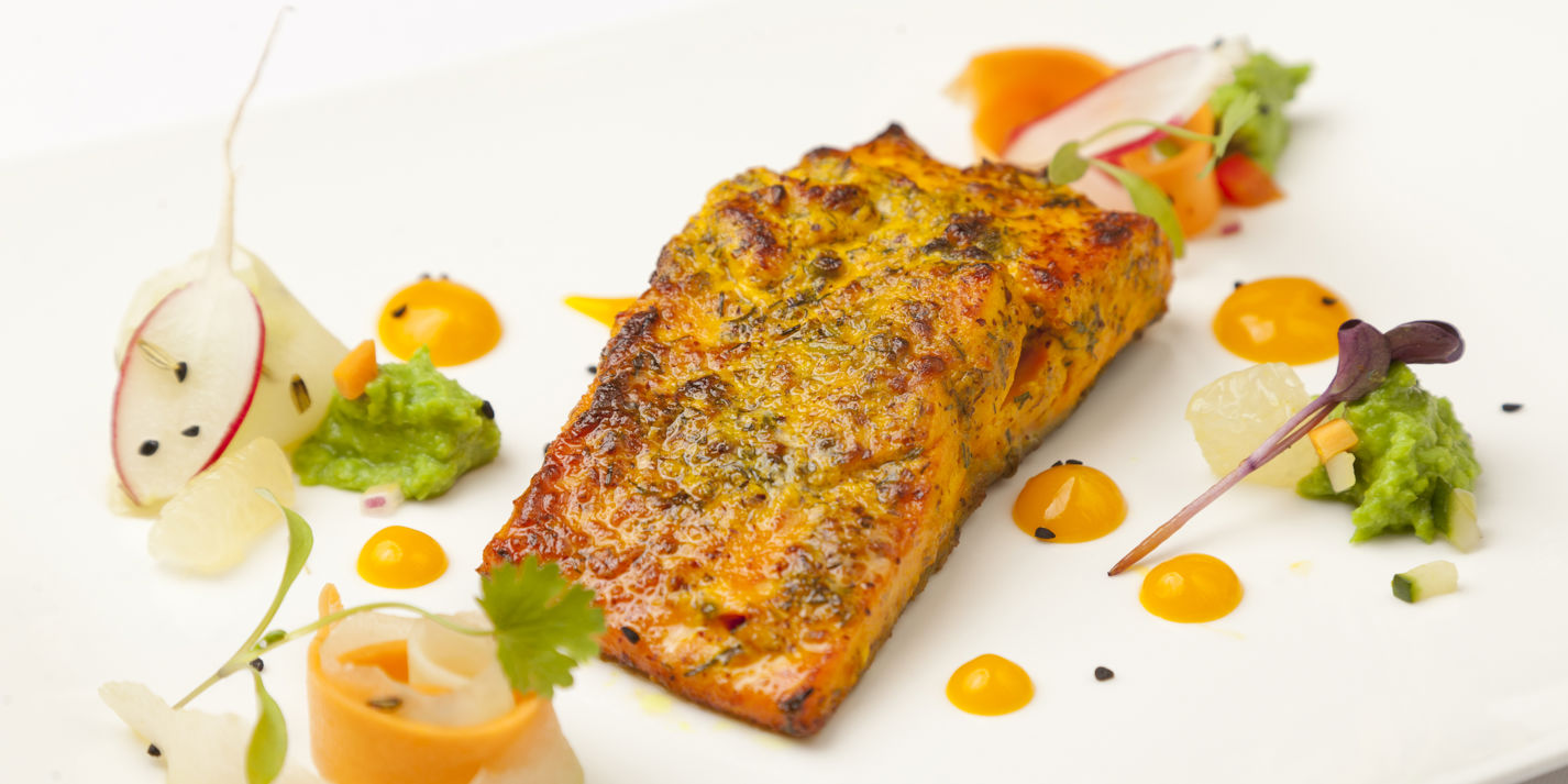 Spiced Marinated Alaska Salmon Recipe - Great British Chefs