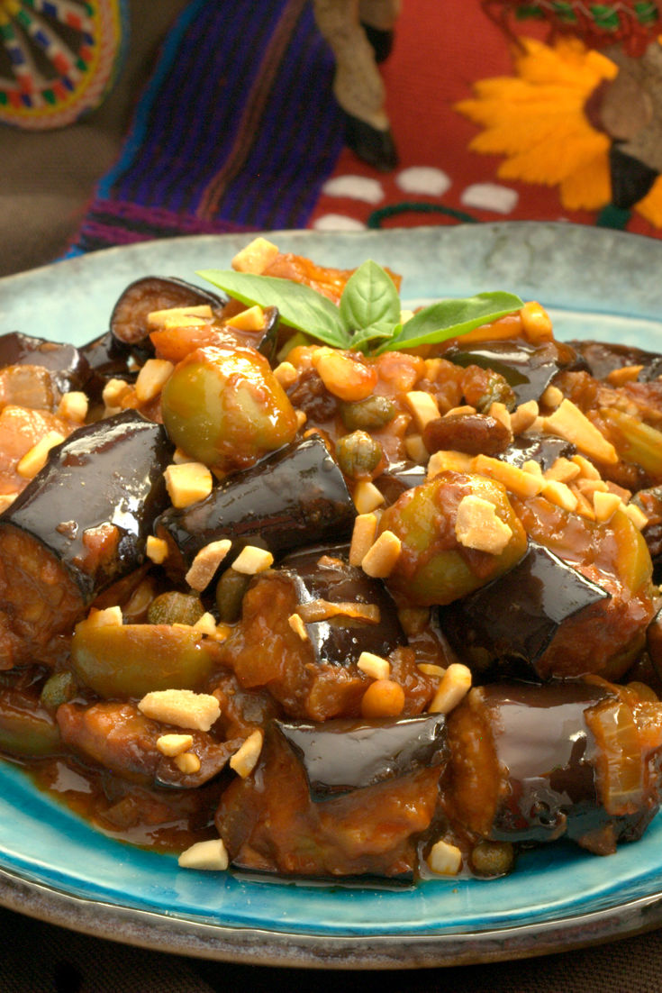 Aubergine caponata-image