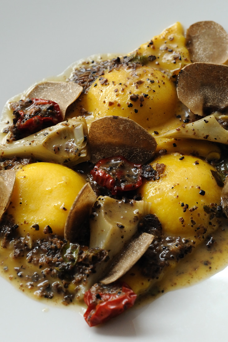 Polenta Ravioli Recipe Great British Chefs