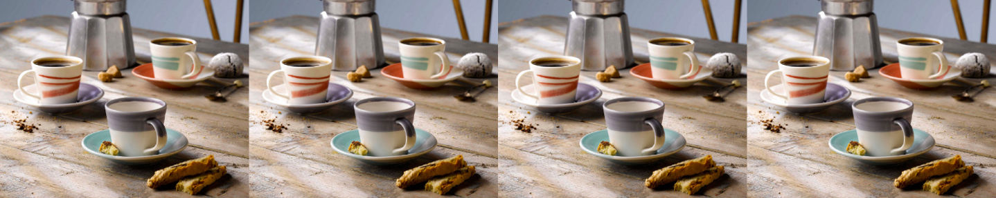 Win a set of six espresso cups and saucers