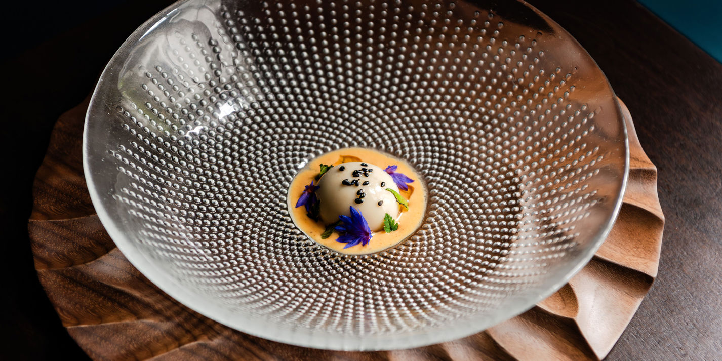 Oat Tofu, Doubanjiang and Rose Recipe - Great British Chefs