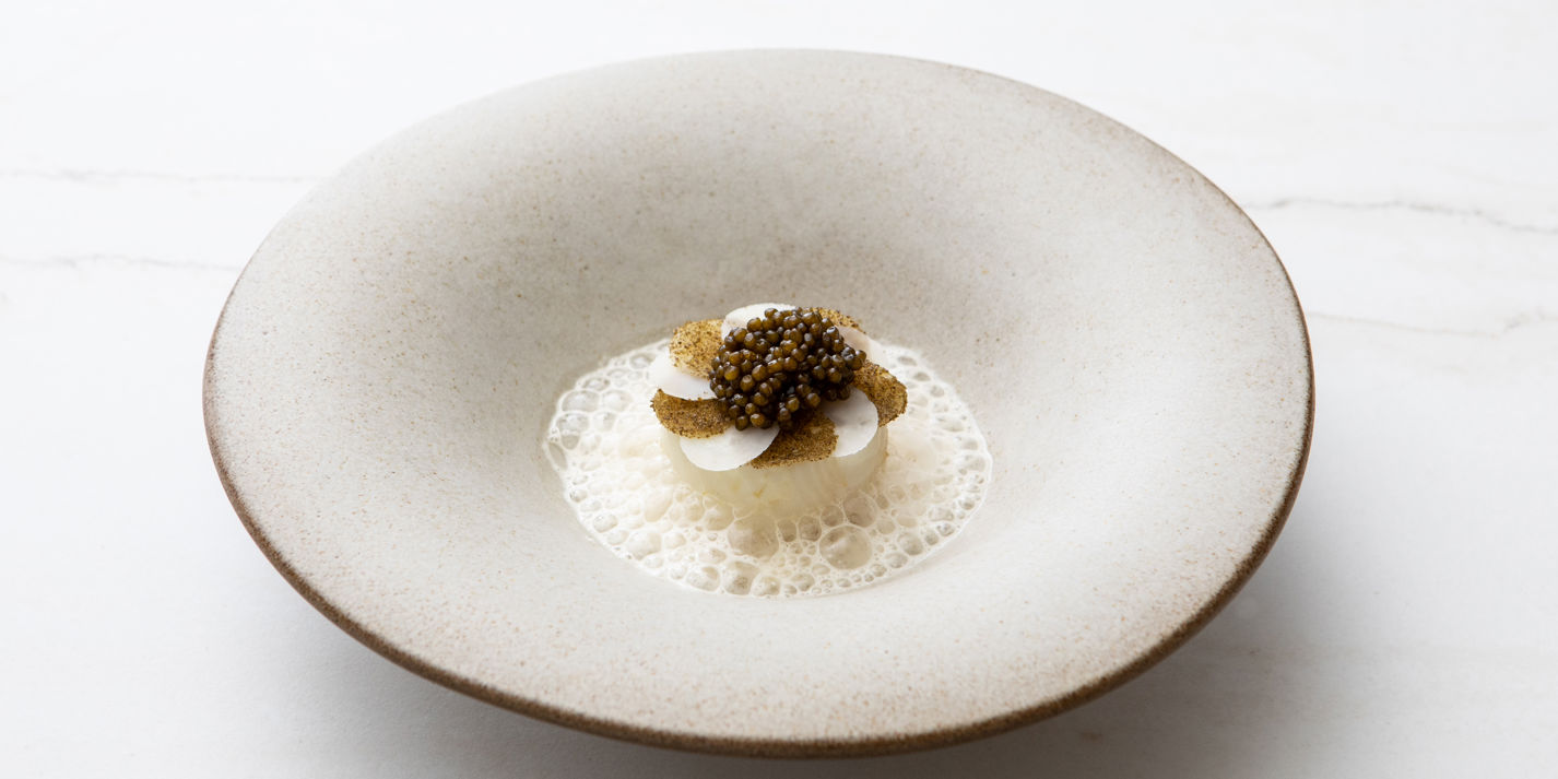 Wild Halibut, Jerusalem Artichoke, N25 Caviar Recipe - Great British Chefs