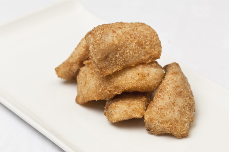 Chinese-style battered sea bass