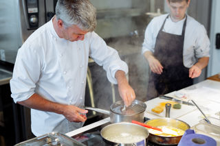 Live and cooking with Martin Wishart: humble, healthy dinners