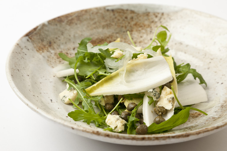 Stilton and chicory salad