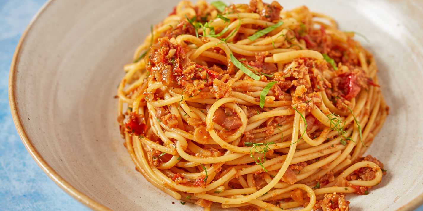 Vegan Cauliflower Mince Bolognese Recipe - Great British Chefs