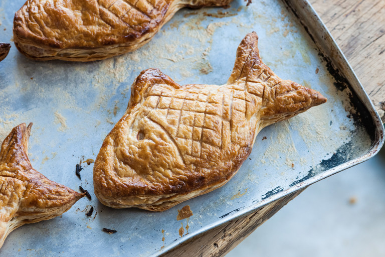 Fishy pie