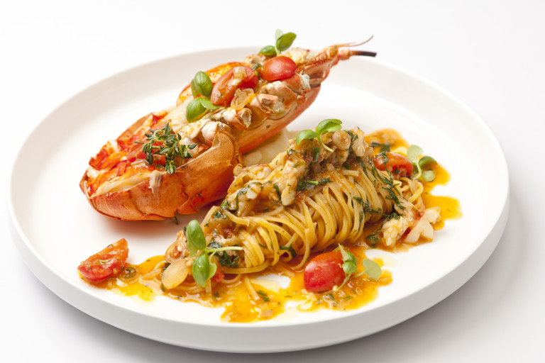 Lobster spaghetti