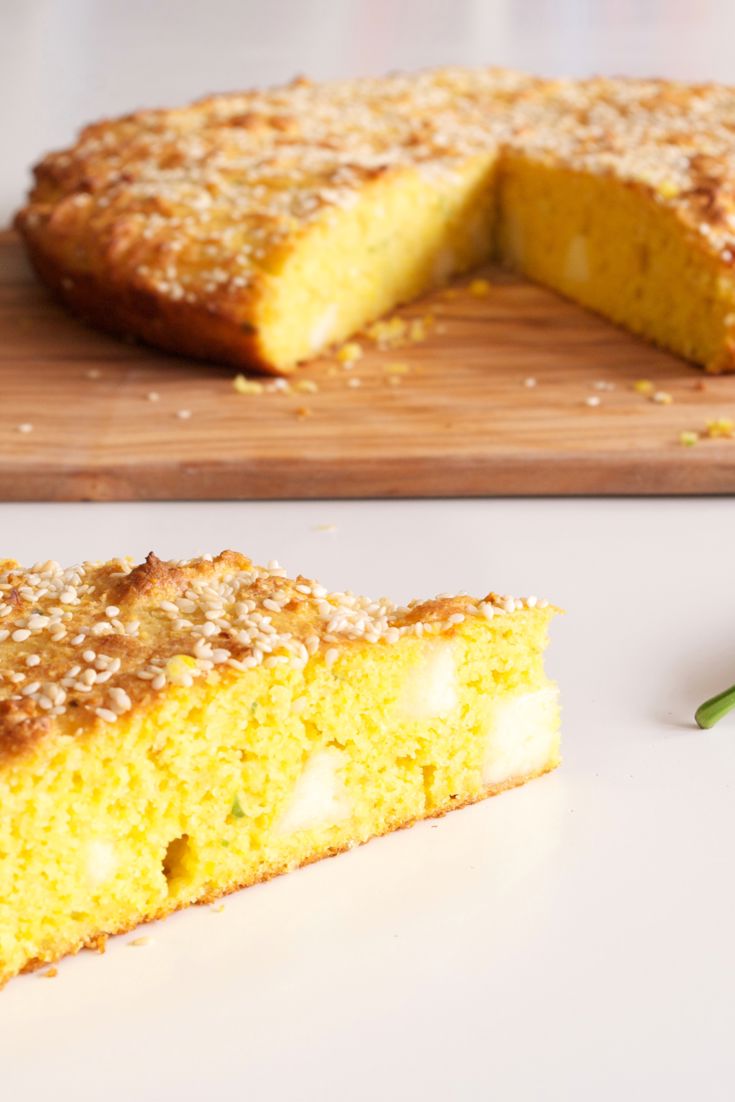 Cornbread with Halloumi Recipe Great British Chefs