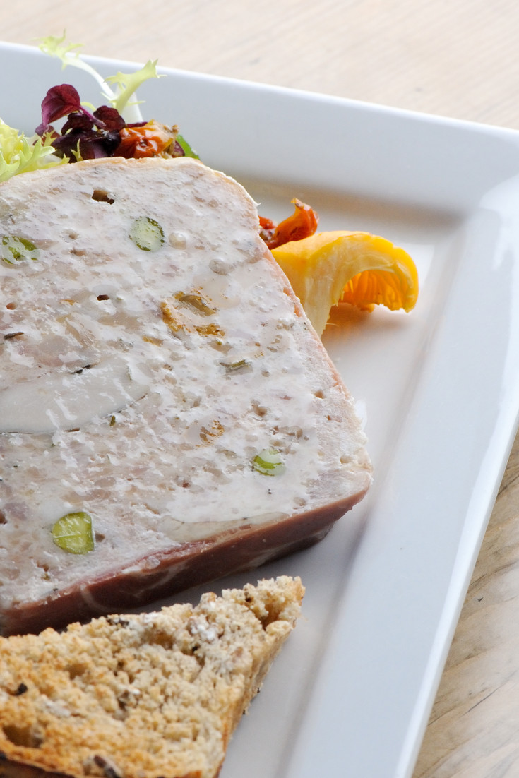 Guinea Fowl Terrine Recipe Mark Dodson Great British Chefs
