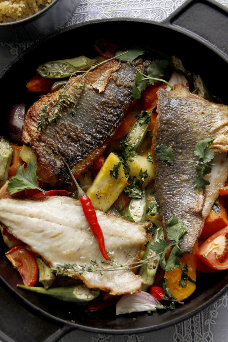 One-Pot Sea Bass Recipe - Great British Chefs