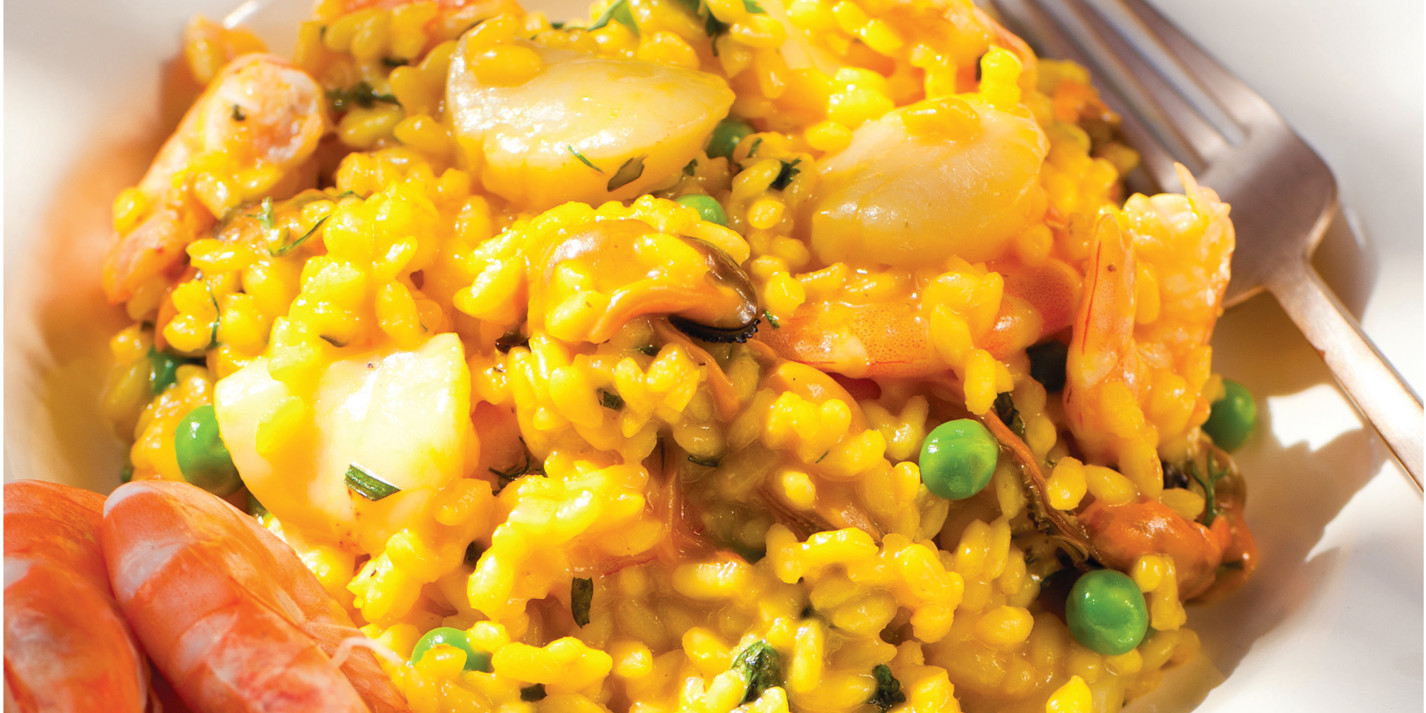 Seafood Risotto Recipe - Great British Chefs