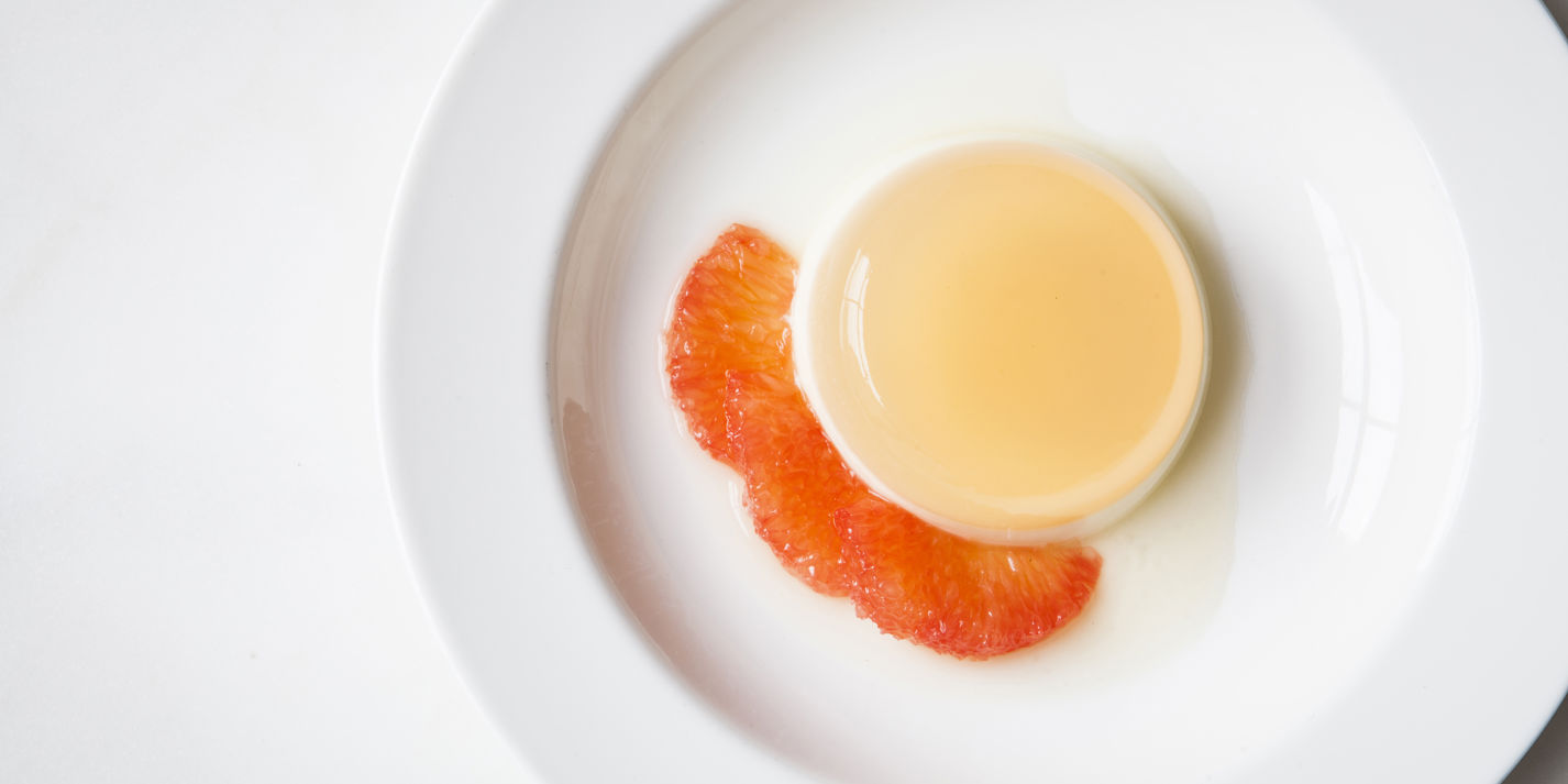 Yoghurt Panna Cotta with Grapefruit Jelly Recipe - Great British Chefs