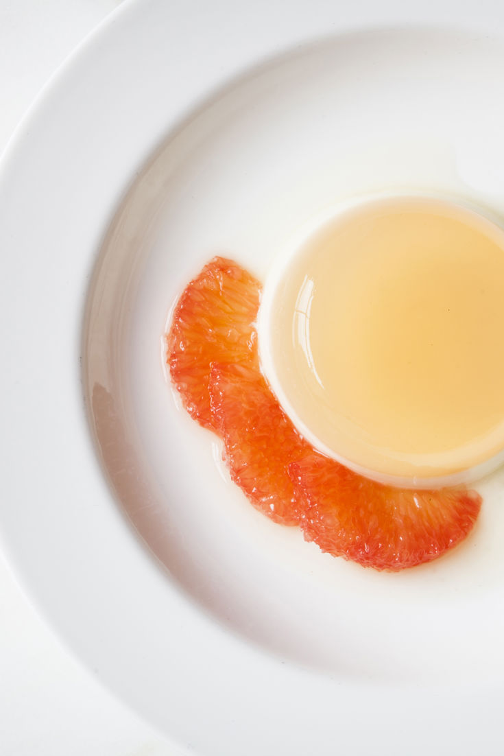 Yoghurt Panna Cotta with Grapefruit Jelly Recipe Great British Chefs