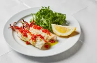 Squid with chilli and rocket