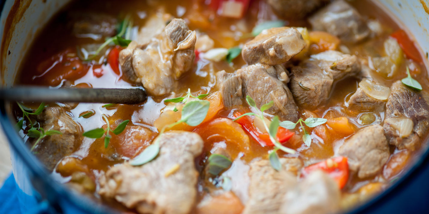 Lamb and Red Pepper Ragout Recipe - Great British Chefs-image