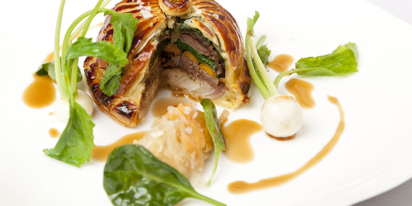 Ox cheek pithivier