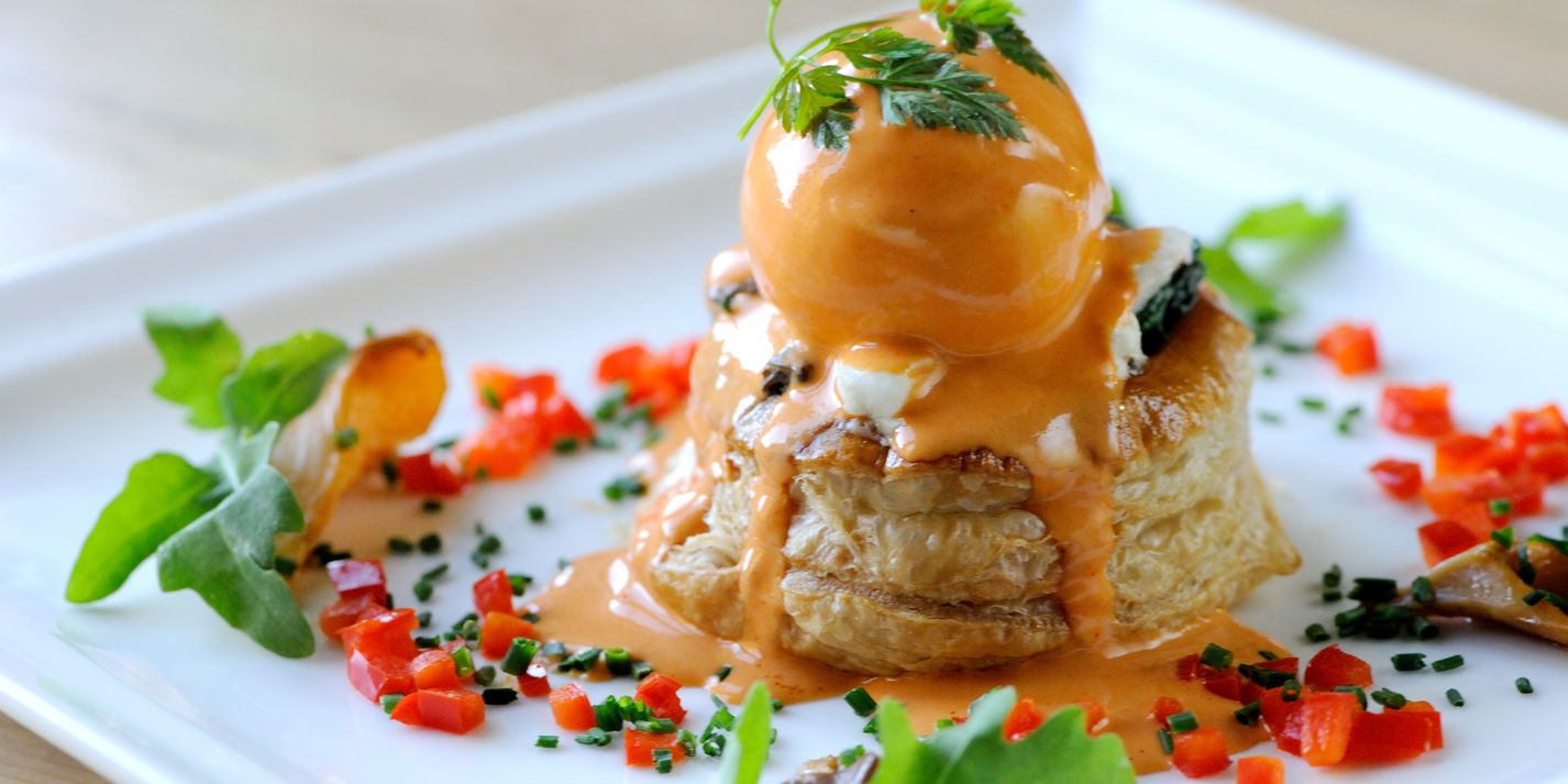Mushroom & Spinach Vol-au-Vents Recipe - Great British Chefs