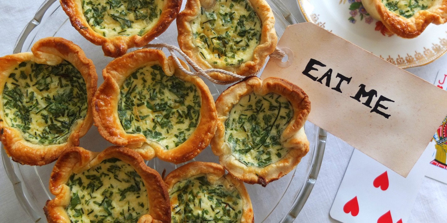 Cheese and Herb Mini Quiche Recipe Great British Chefs