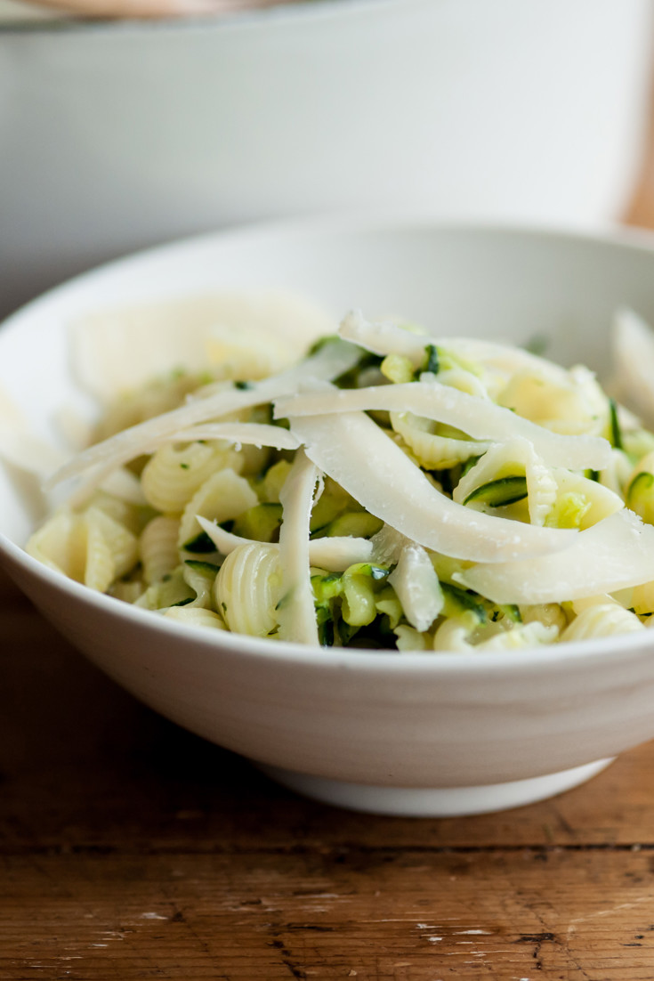 Easy Courgette Pasta Recipe - Great British Chefs