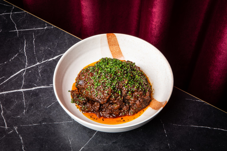 Sierra Leonean ox cheek stew