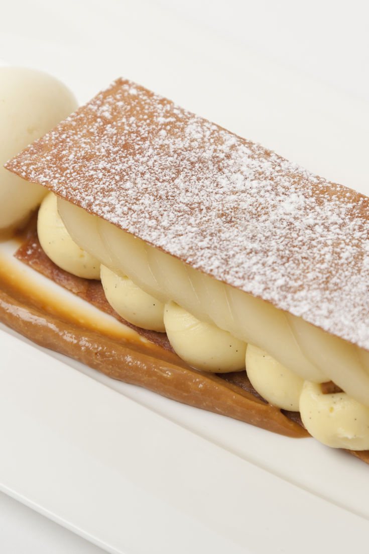 Pear & Caramelised White Chocolate Galette - Great British Chefs