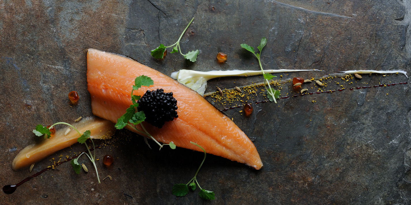 Cured Salmon Recipe With Wild Fennel - Great British Chefs