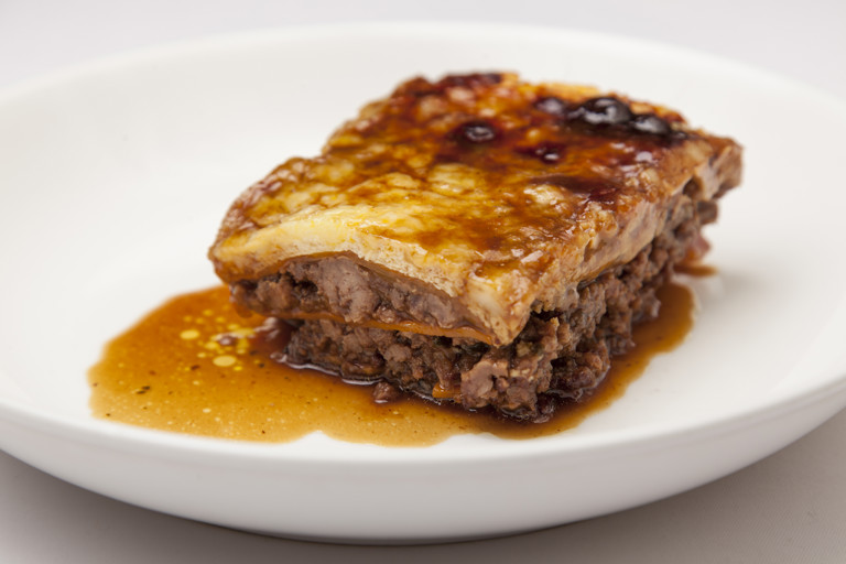Gluten-free lean beef lasagne