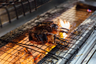 How to barbecue lamb chops