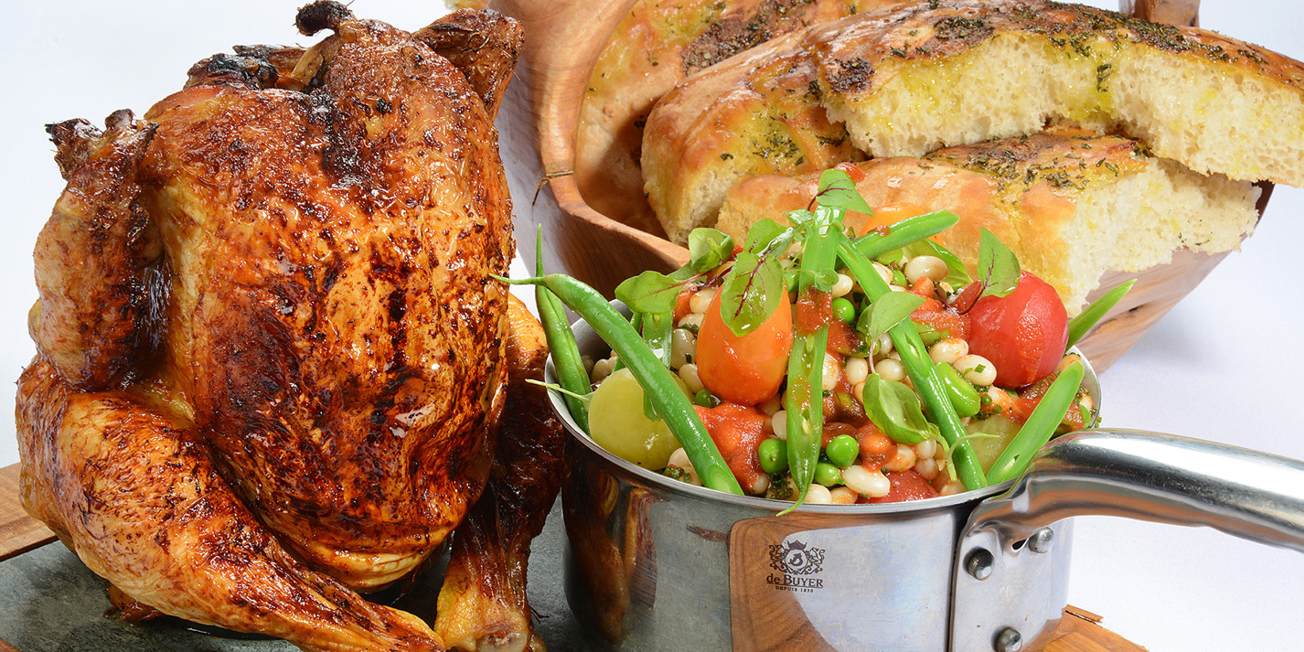 Barbecue Beer Can Chicken Recipe Great British Chefs