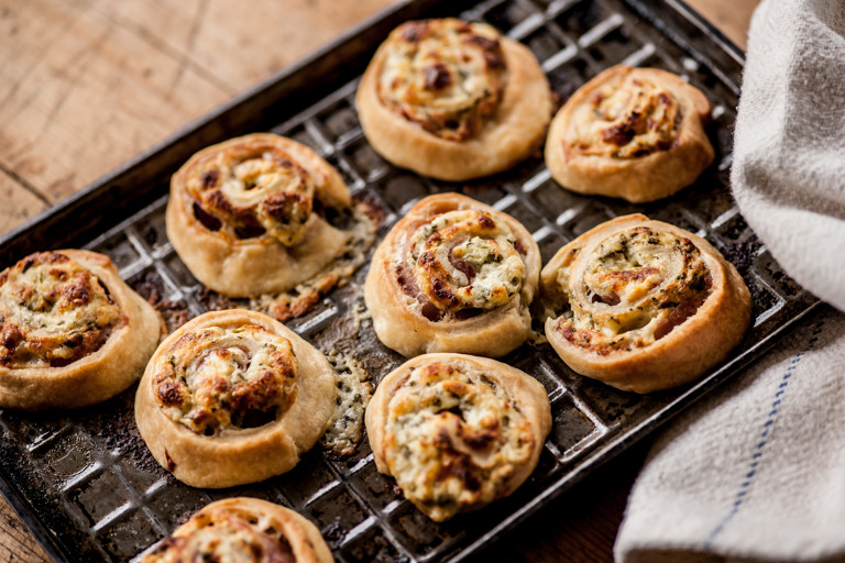 Bacon roly polies
