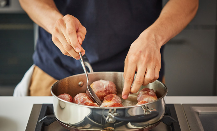 Chicken and Apricot Ballotine Recipe - Great British Chefs