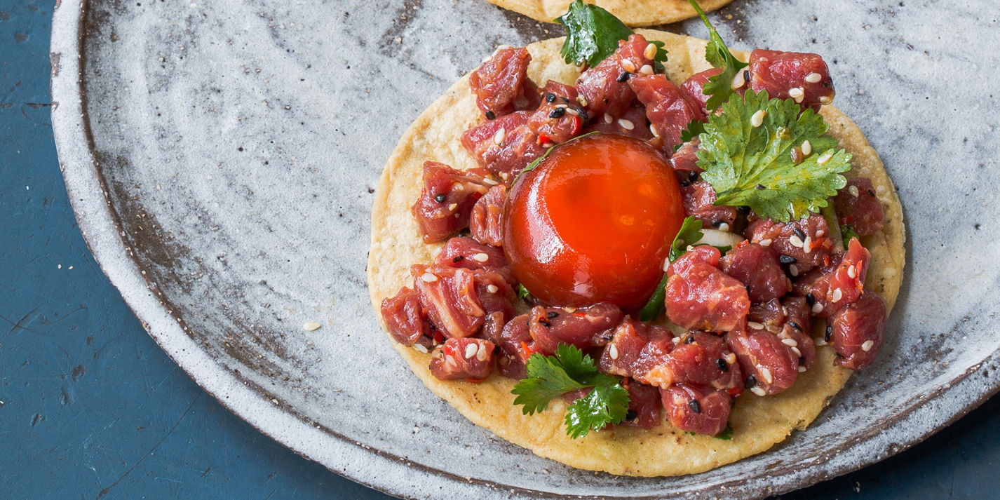 Beer Tartare Tostadas Recipe - Great British Chefs