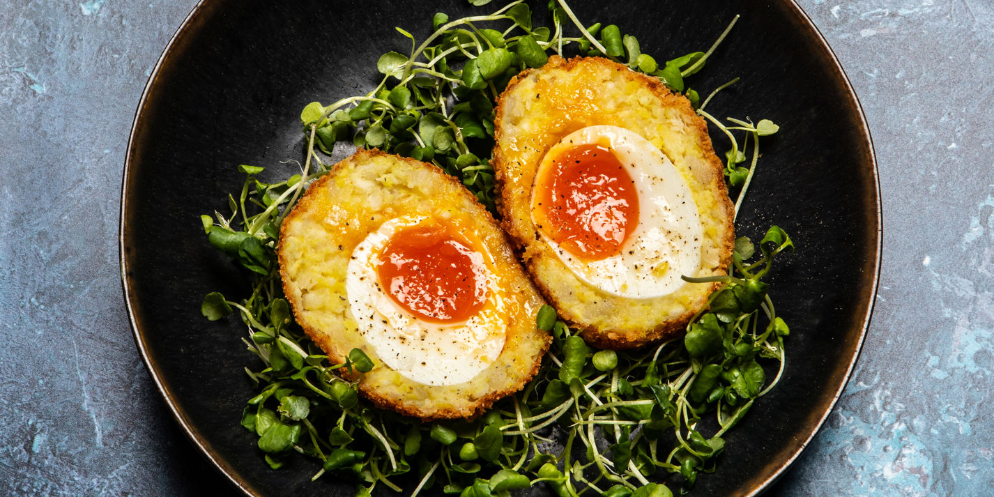 Smoked Haddock Scotch Egg Recipe - Great British Chefs