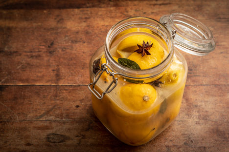 How to make preserved lemons 