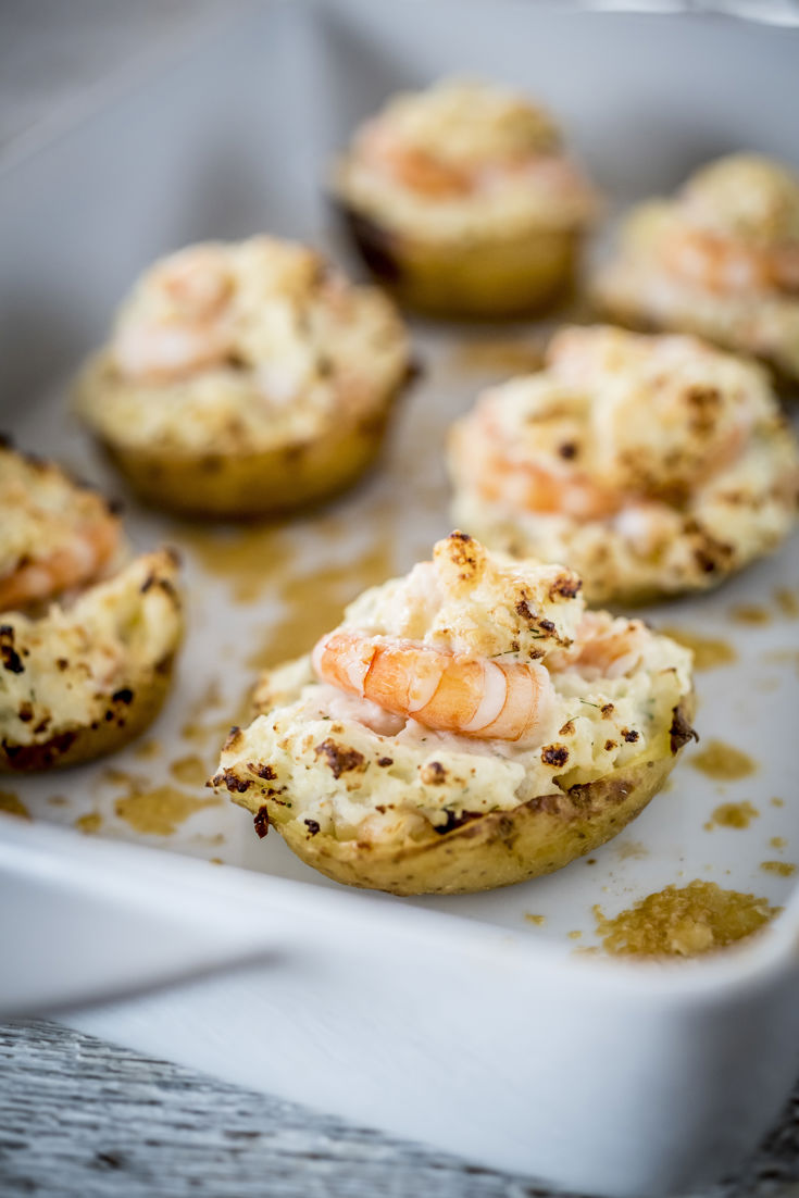 Cheese and Prawn Jacket Potato Recipe Great British Chefs
