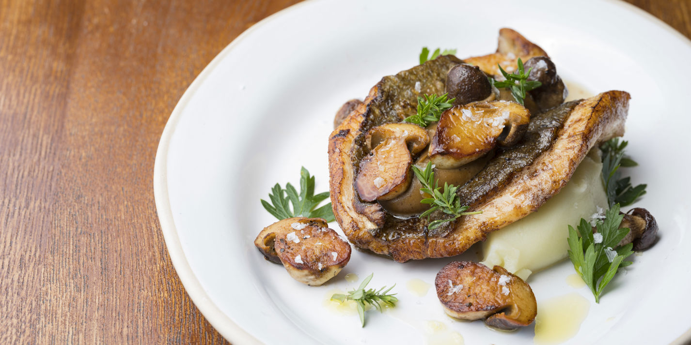 John Dory with Cep Purée Recipe - Great British Chefs