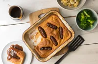 Gluten-free toad in the hole