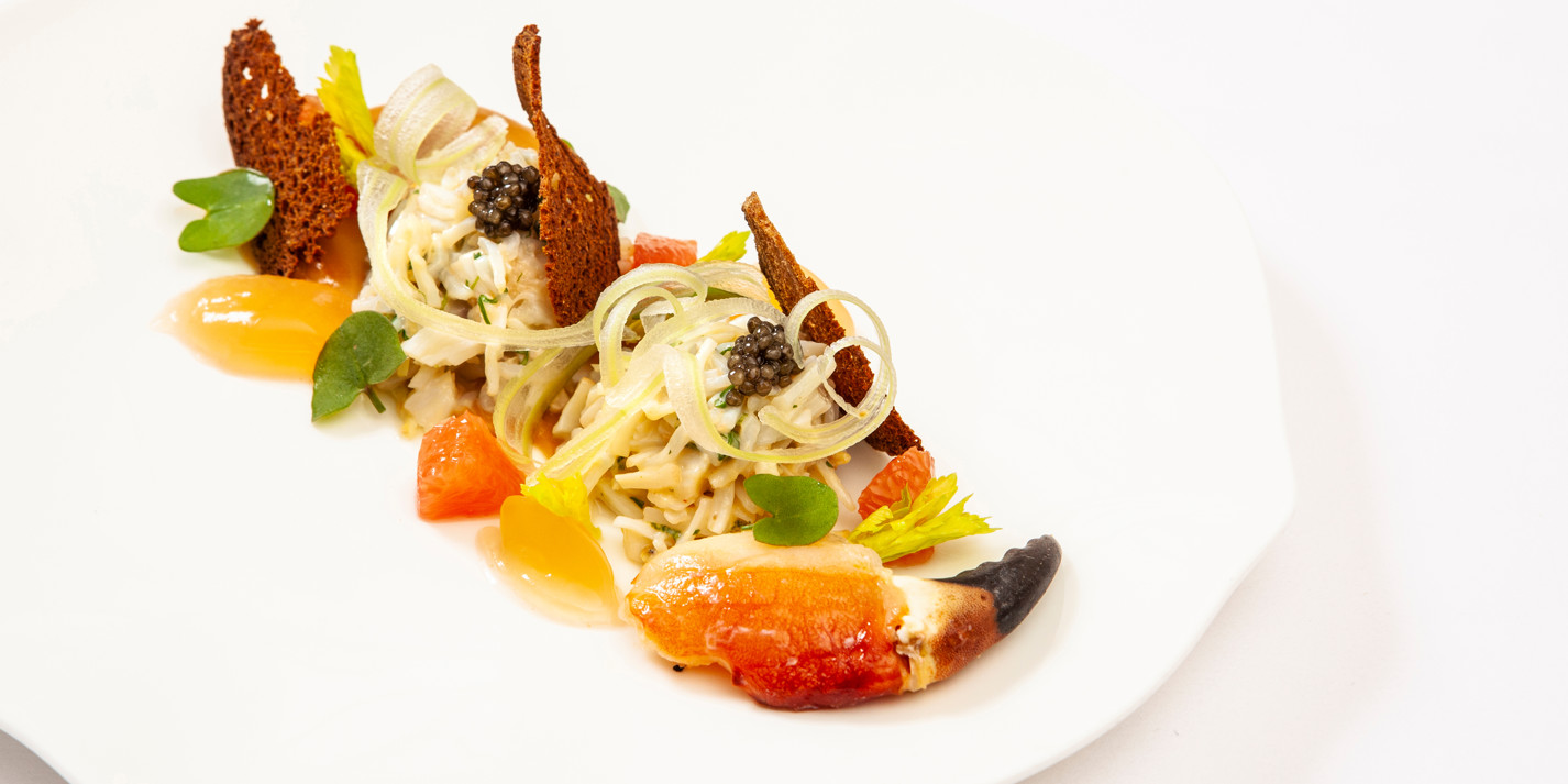 Crab Salad with Grapefruit and Ginger Recipe - Great British Chefs