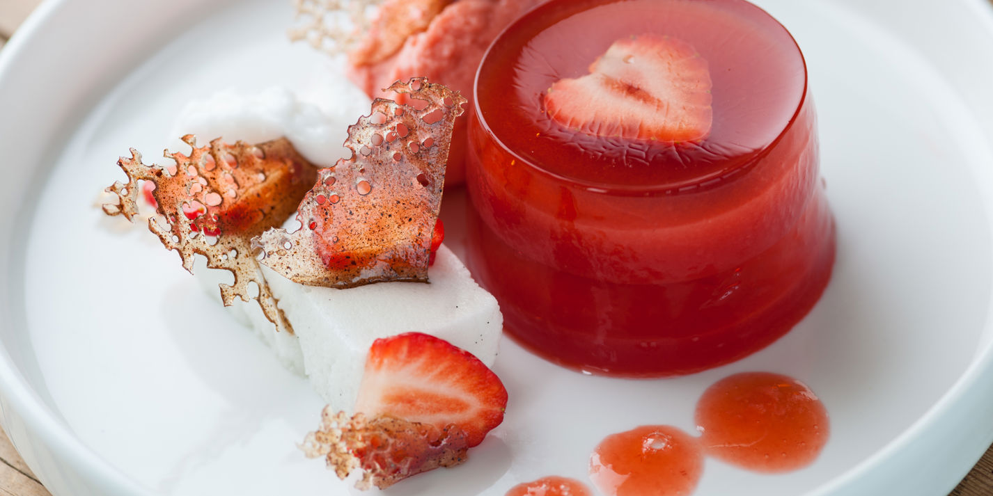 Strawberries and champagne