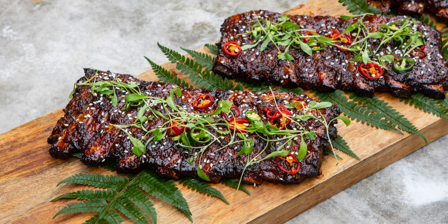 Sticky Ginger-Glazed Pork Ribs Recipe - Great British Chefs