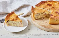 Pizza rustica – Italian ham and egg pie