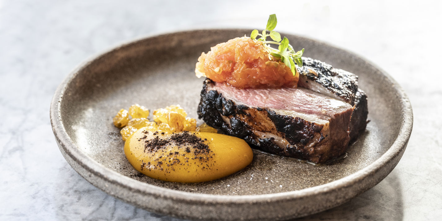 Mazandarani Lamb Rump with Apricot Recipe - Great British Chefs