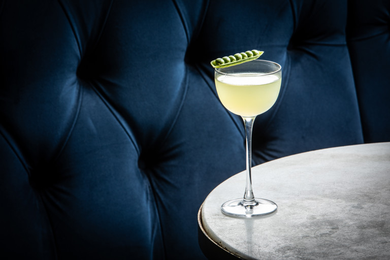 Sweet pea martini